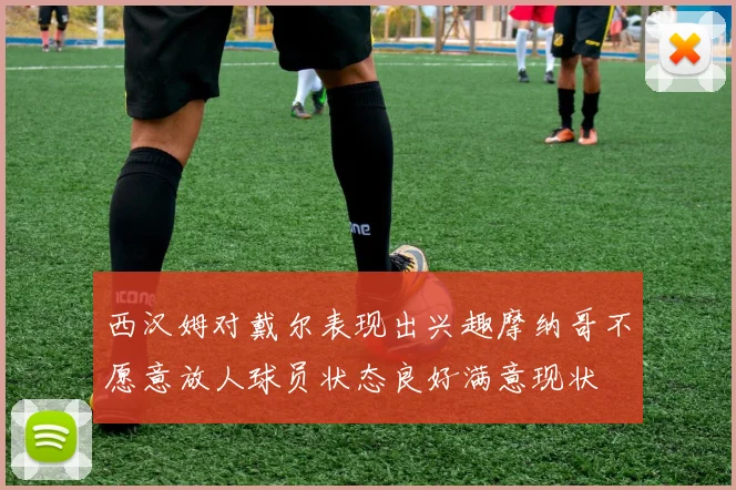 西汉姆对戴尔表现出兴趣摩纳哥不愿意放人球员状态良好满意现状